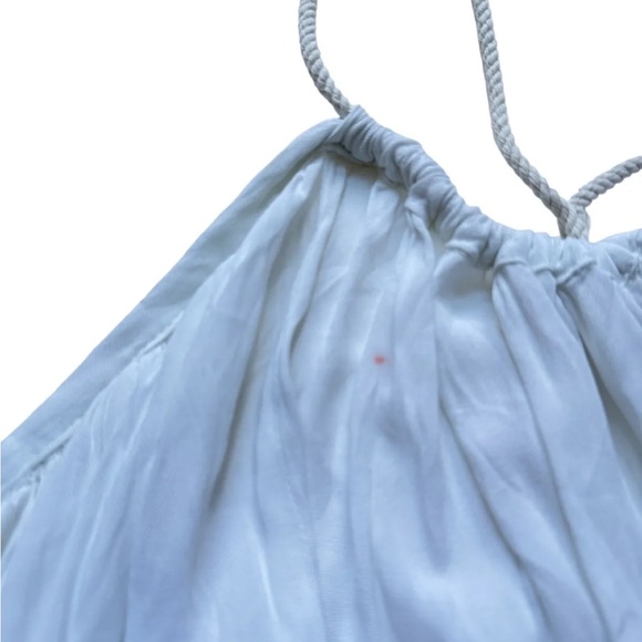 Jen’s Pirate BOOTY Ombre Krishna Maxi Dress Sz M/L White/Blue - Picture 10 of 10